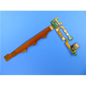 Multilayer Flexible PCB With Immersion Gold at 0.2mm Thick