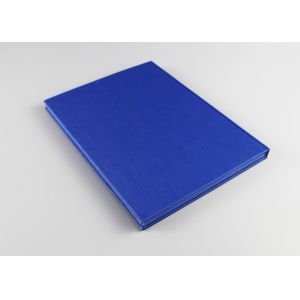 Buy cheap Perfect Binding A4 Hardback Notebook , Leather Large Hardcover Journal With Debossed Pattern from wholesalers