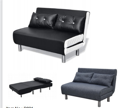 Quality Double Folding Sofa Bed Velvet Upholstered Trundle Daybed Multifunction for sale