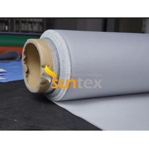 Buy cheap M0 Fire Resistance PU Coated Fiberglass Fabric with 1800°C Temperature Resistance and 460 g/sqm Weight from wholesalers