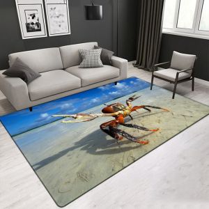 Printed Carpet polyester Area Rugs Indoor Floor Mat for Living Room120x180cm