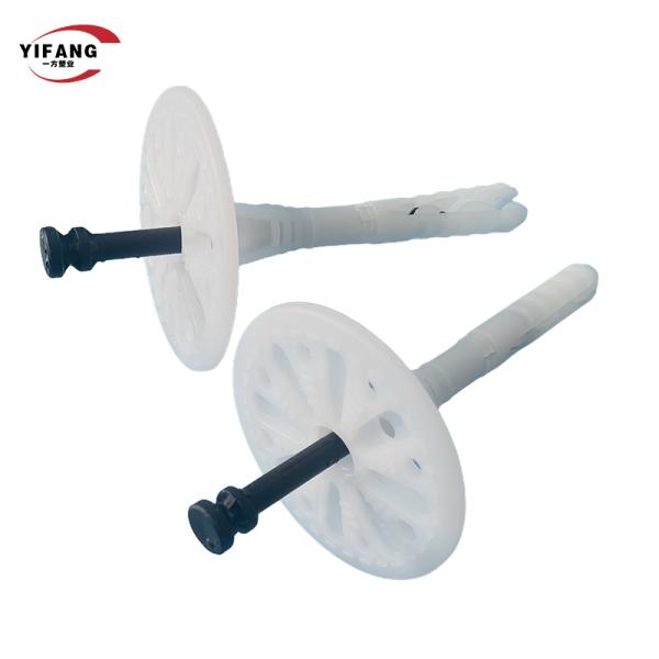 Buy cheap 100 Pcs Plastic Insulation Dowels & Dish Plugs, 10×110mm, Rust - Free, for Wall Insulation Board Fixing from wholesalers