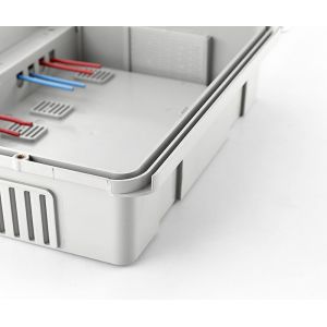 Electric Power Distribution Box Custom Electric Meter Enclosure Outdoor Wall