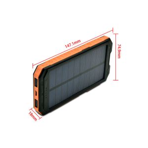 Buy cheap Compass Equipped Solar Powered Portable Charger With Camping Lamp from wholesalers