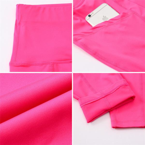 Women'S 5/7/10 Points High Waist Side Pocket Blank Jogging Suits Wholesale Training Jogging Wear