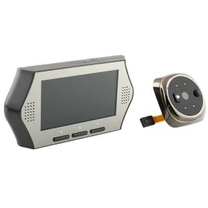 4.3" LCD Electronic Door Peephole Viewer Camera Home Security DVR Night Vision