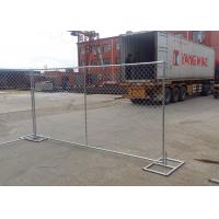 Buy cheap 6'X12' Galvanized Chain Link Fence Panels For Commercial Construction product