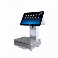Buy cheap Digital Weight Cash Register Scale Electronic Touch Screen Kiosk Pos System product