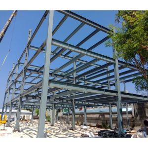 Six Storey Prefabricated Building Prefabricated Steel Structure Warehouse