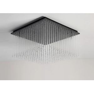 Buy cheap Luxurious Led Downlight Ceiling Light Rectangular Modern Crystal Chandelier from wholesalers