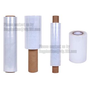 Buy cheap Pallet Wrap Stretch Film 17" Stretch Film, 18 micron x 500 mm x 300 m Hand Use Manual Pallet Stretch Wrap, bagease, pac from wholesalers