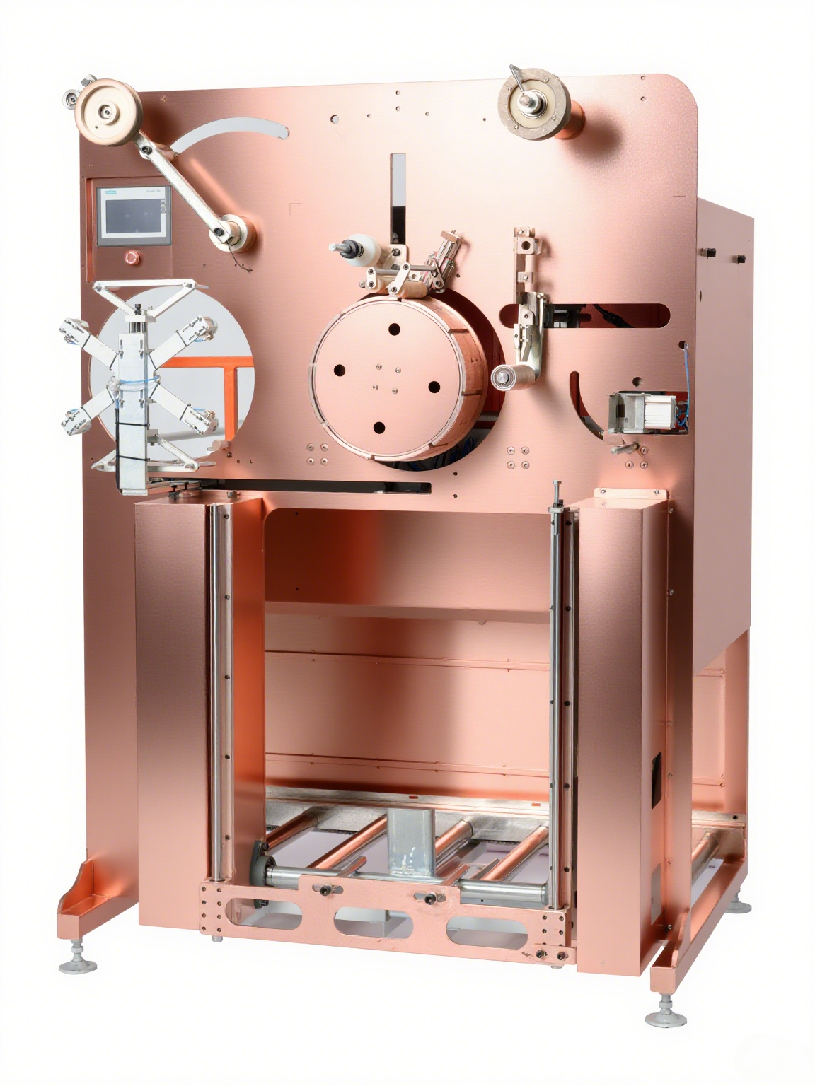 Buy cheap PLC 910KG Automated Pet Strap Machine PET Strapping Winder 190MM from wholesalers