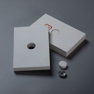 95% Alumina Content Ceramic Wear Liners Standard Or Customized For Optimal