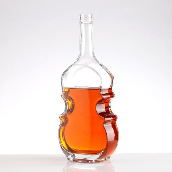 Buy cheap Custom Glass Bottles for Brandy Tequila Gin Liquor 500ml 700ml 750ml Screw Cap Cork from wholesalers