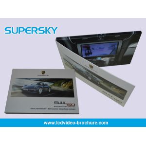 Buy cheap 500mAh - 10000mAh Bettery Digital Video Brochure With Magnetic Switch from wholesalers