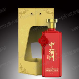 Buy cheap Magnetic Piercing Liquor Bottle Boxes with Custom Cardboard from wholesalers