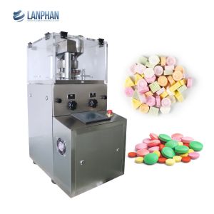 Milk Powder Candy Automatic Tablet Press Machine Pharmaceutical Tablet Pressing