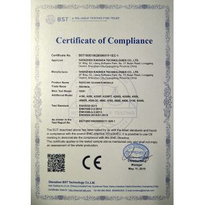 Shenzhen Rakinda Technology Development Co., Ltd. Certifications