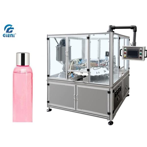 Buy cheap High Efficiency Makeup Lotion Filling Machine Two Nozzles With Servo Motor from wholesalers
