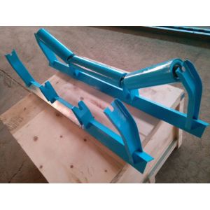 Buy cheap Double Labyrinth Q235 Conveyor Belt Idlers With 3 Carrier Roller from wholesalers