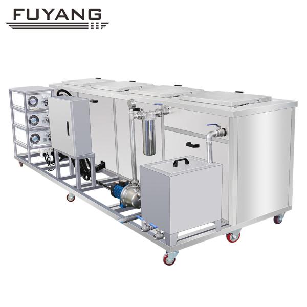 Quality 360L  Automotive engine parts ultrasonic cleaner Four Tank  40KHz for sale