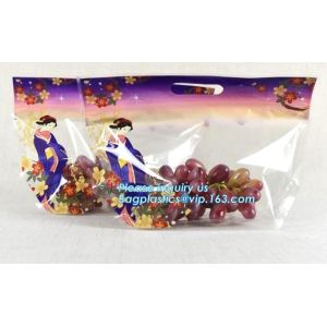 Buy cheap Supermarket sales Plastic Kiwi fruit Cherry Vegetable Packing Protection Bag, Top load Natural BOPP CPP Laminated Fruit from wholesalers