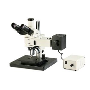 Buy cheap Big Base Upright Metallurgical Microscope Trinocular 50x-500x from wholesalers