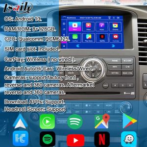 Buy cheap Lsailt OEM Integration Android Multimedia Video Interface for Pathfinder R51 Nissan Navara D40 CarPlay&Android Auto Retrofit from wholesalers