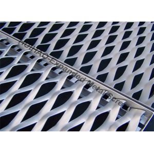 Buy cheap Building Expanded Metal Mesh Facades, 1200X2400MM Frame Aluminum Curtain Walls from wholesalers