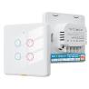 Tuya WiFi switch RF433 control Timing Voice App Alexa, Google Home Smart Home No Neutral Wire WiFi EU Wall Switch for sale