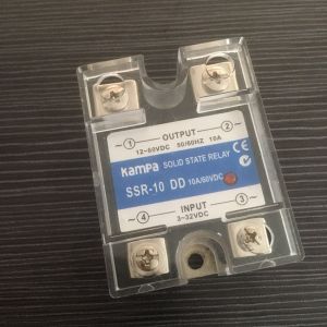 Buy cheap 10DD SSR Control input 3-32V DC output 12~40VDC High voltage single phase dc solid state relay from wholesalers