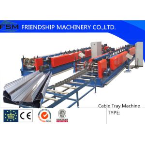 Buy cheap 7.5KW Hydraulic Decoiler Roll Forming Machines For 0.7mm - 1.5mm Thickness Cable Tray from wholesalers