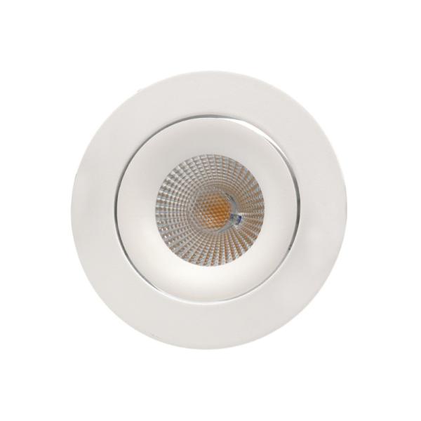 Quality No Noise PF0.9 Tilt LED Downlight 40 Degree Halo Gimbal Adjustable Downlight for sale