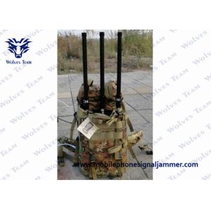 Buy cheap 3G Wireless Backpack Jammer Anti Explosion Featuring Housing Metal Enclosure from wholesalers