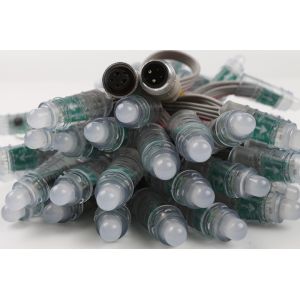 Outdoor 12mm RGB LED Pixel Light Waterproof IP67 0.3W 12V