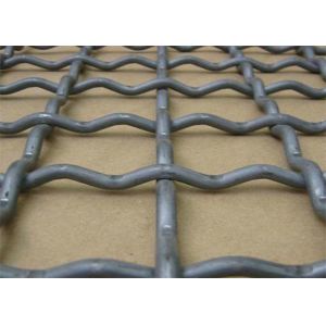 Buy cheap Carbon Steel Woven Wire Mesh Screens Crimped Galvanised Steel Mesh from wholesalers