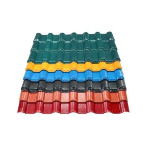 ASA PVC Roof Tile 1050mm Width 2.5mm Thickness Fireproof