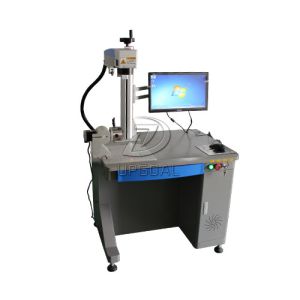 Buy cheap 20W Aluminum Material Fiber Laser Marking Machine with Rotary Clamp from wholesalers
