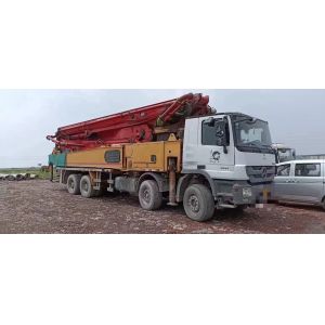 Buy cheap Used Concrete Pump Putzmeister 56-5 Meter With Mecedes-Benz Chassis 8×4 product