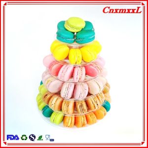 Buy cheap 6 tier macaron tower wholesale macaron tower case macaron package from wholesalers