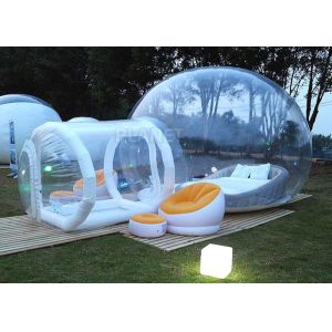 Buy cheap Event Inflatable Bubble Hotel Water Resistance With Entrance Tunnel from wholesalers