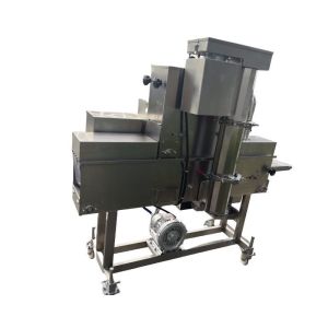 Thermal Processing Chicken Tenders Breading and Flouring Machine with Flouring