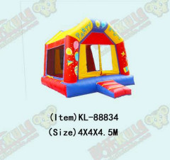 Buy cheap Large Entrance Inflatable Castles With Two Transparent Windows from wholesalers