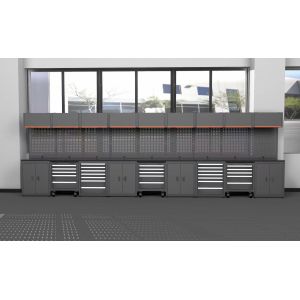 Buy cheap Workshop Garage Units Steel Large Combination Tool Cabinet Garage Workbench / Metal Furniture from wholesalers