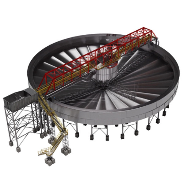 Mild Steel Fabricated Thickener Equipment Flocculant Agent Gravity Function