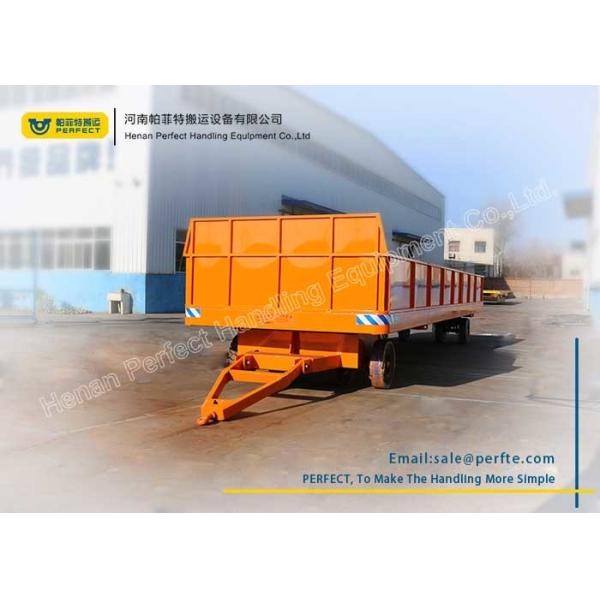 Quality Orange Heavy Duty Plant Trailer Customized Load Capacity For Cargo Shipment for sale