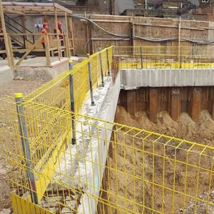 Buy cheap Excavations Metal Fall Protection Barrier Quick Modular Assembly from wholesalers