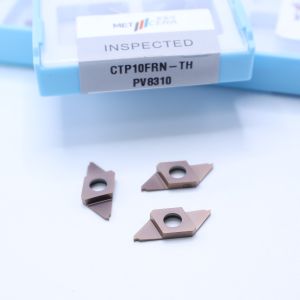 Buy cheap CTP10FRN-TH CNC Carbide Insert For Cut-Off PVD Coated Parting Off Indexable Inserts Right Cutting HV4200 Hardness CTP from wholesalers