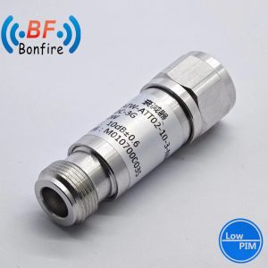 10-Day Lead Time 100W DC-6GHz 10dB-40dB RF Coaxial Attenuator for IP65 Indoor