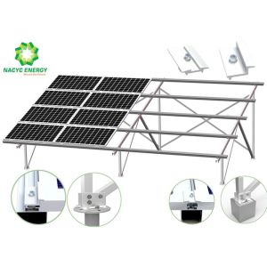 Buy cheap Anodized Aluminum Ground Solar Racking Systems Framed PV Module Easy Installation from wholesalers